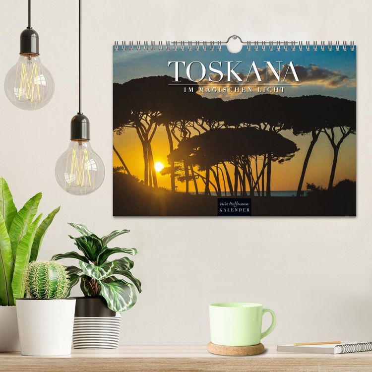 Produktbild: TOSKANA im magischen Licht (Wandkalender 2026 DIN A4 quer), CALVENDO Monatskalender