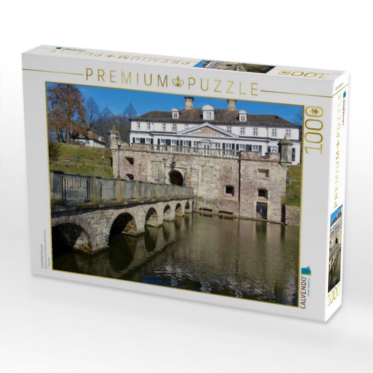 Produktbild: CALVENDO Puzzle Schlo&szlig; Bad Pyrmont | 1000 Teile Lege-Gr&ouml;&szlig;e 64x48cm Foto-Puzzle f&uuml;r gl&uuml;ckliche Stunden