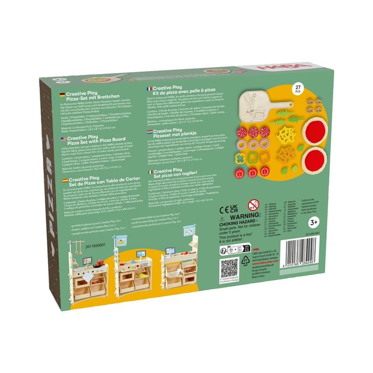 Produktbild: Creative Play Pizza-Set mit Brettchen