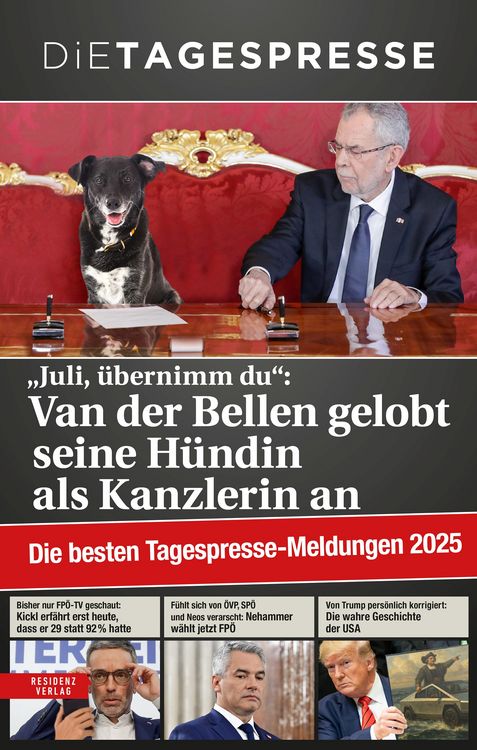 Produktbild: Die besten Tagespresse - Meldungen 2025