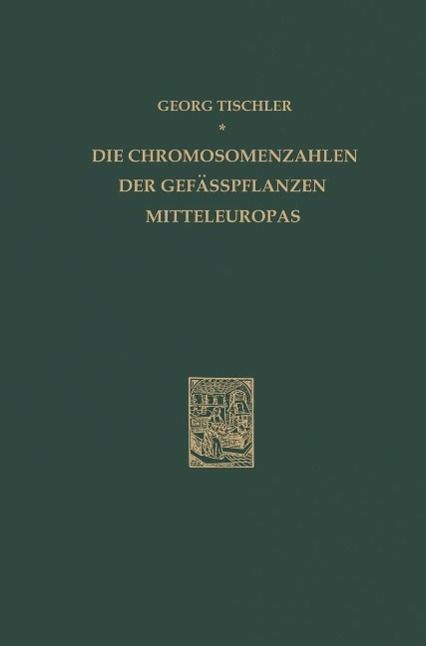 Produktbild: Die Chromosomenzahlen der Gef&auml;sspflanzen Mitteleuropas