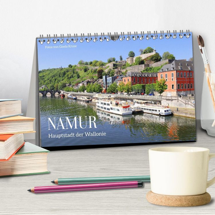 Produktbild: Namur - Hauptstadt der Wallonie (Tischkalender 2026 DIN A5 quer), CALVENDO Monatskalender