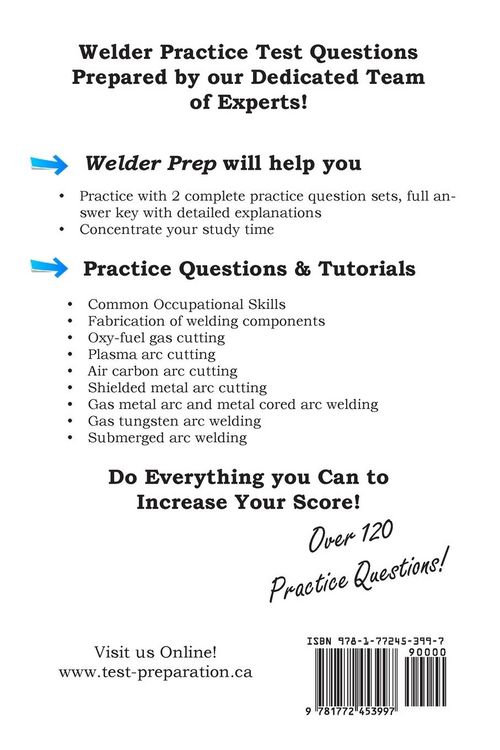 Produktbild: Welder Practice Questions