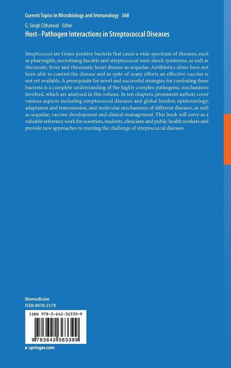 Produktbild: Host-Pathogen Interactions in Streptococcal Diseases