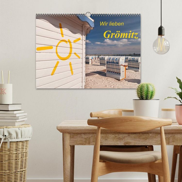 Produktbild: Wir lieben Gr&ouml;mitz (Wandkalender 2026 DIN A3 quer), CALVENDO Monatskalender