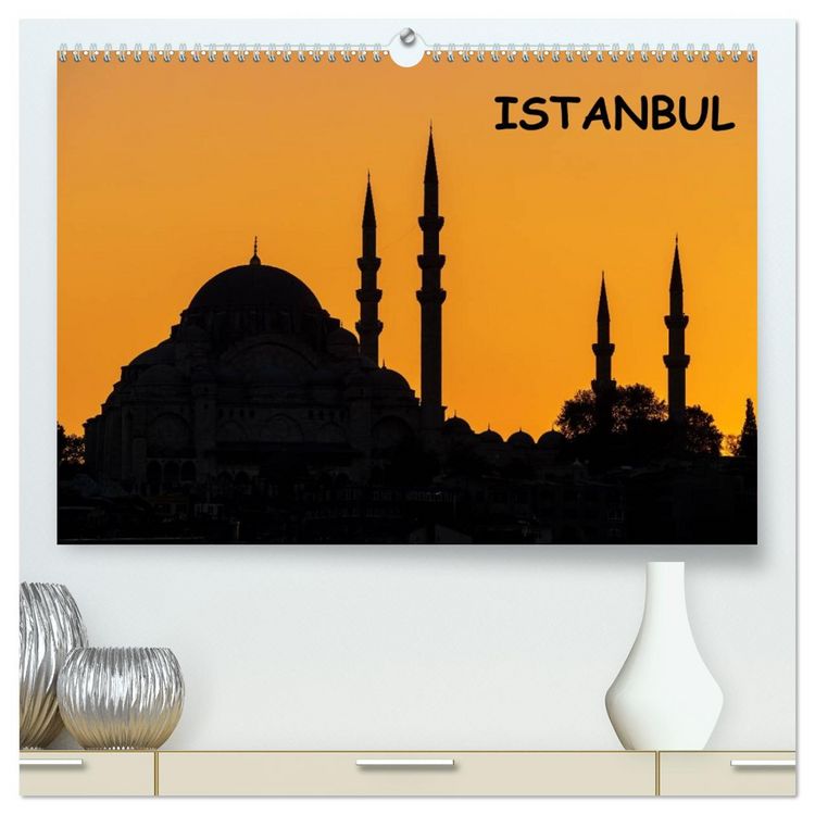 Produktbild: Istanbul (hochwertiger Premium Wandkalender 2026 DIN A2 quer), Kunstdruck in Hochglanz