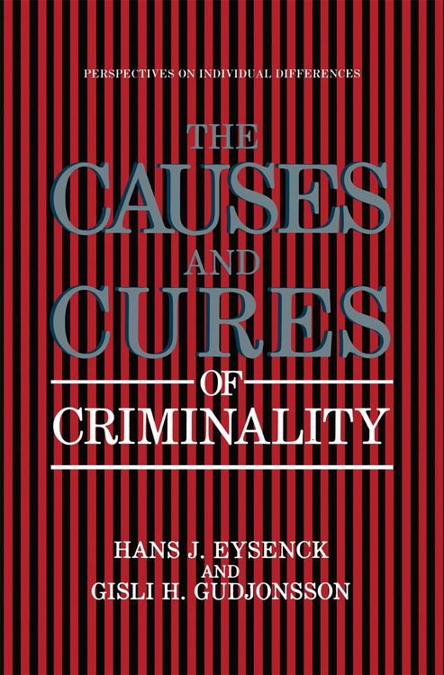 Produktbild: The Causes and Cures of Criminality