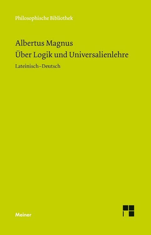 Produktbild: &Uuml;ber Logik und Universalienlehre