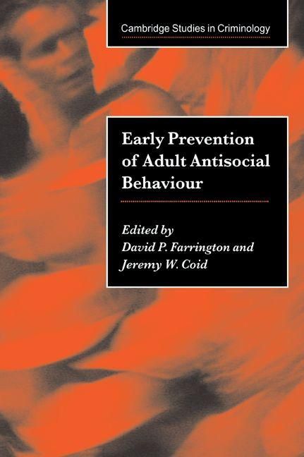 Produktbild: Early Prevention of Adult Antisocial Behaviour
