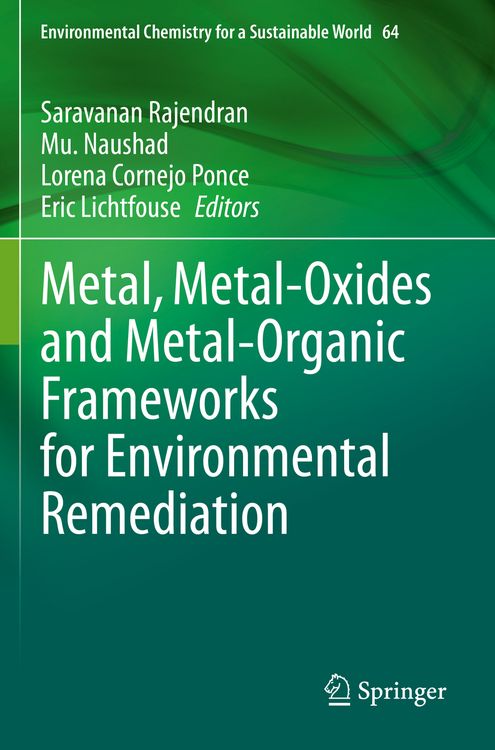 Produktbild: Metal, Metal-Oxides and Metal-Organic Frameworks for Environmental Remediation