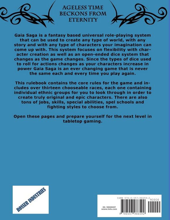 Produktbild: Gaia Saga Universal Role-Playing System V3