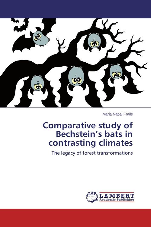 Produktbild: Comparative study of Bechstein's bats in contrasting climates
