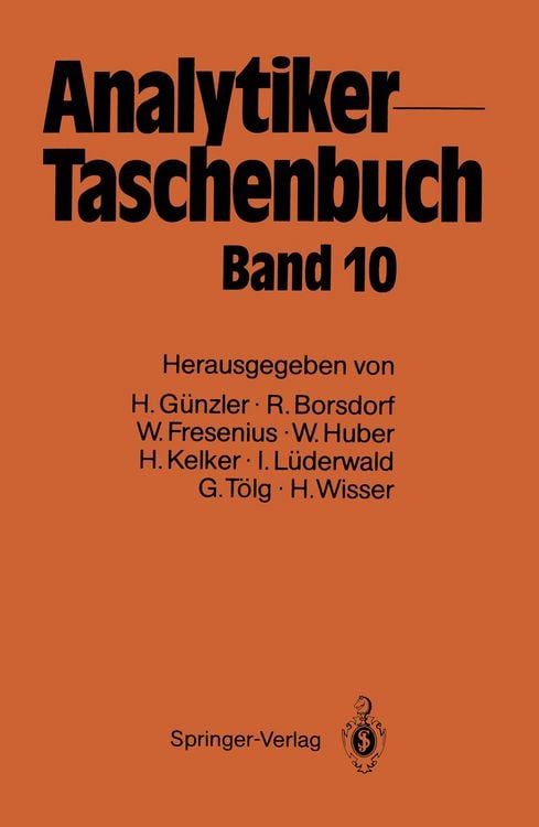 Produktbild: Analytiker-Taschenbuch