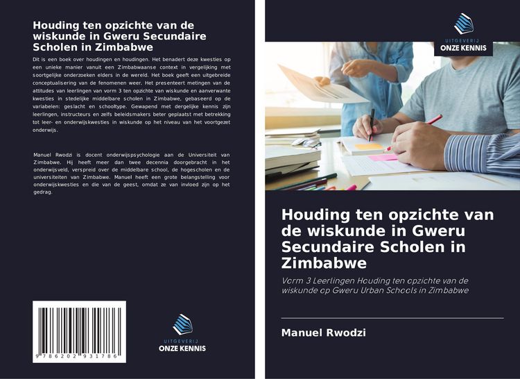 Produktbild: Houding ten opzichte van de wiskunde in Gweru Secundaire Scholen in Zimbabwe