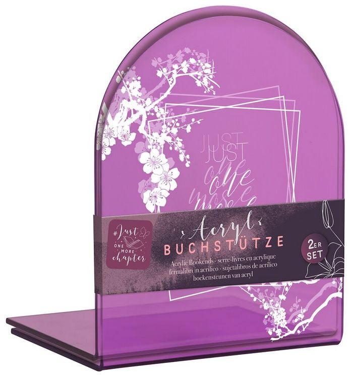 Produktbild: Just One More Chapter Buchst&uuml;tze Acryl 2er Set