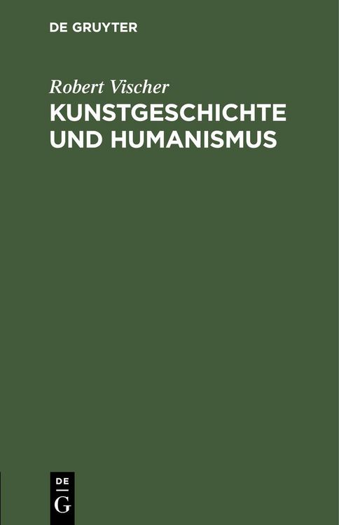 Produktbild: Kunstgeschichte und Humanismus