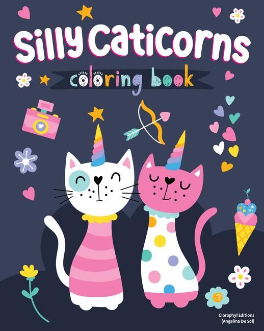 Produktbild: Silly Caticorns Coloring Book