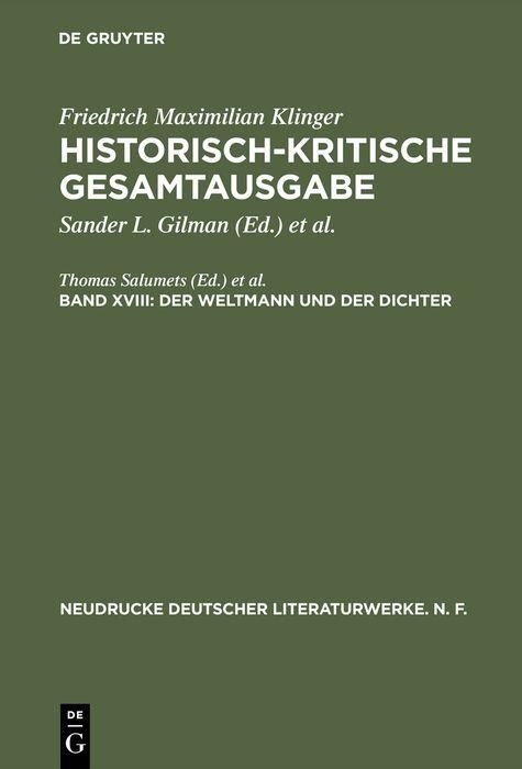 Produktbild: Der Weltmann und der Dichter