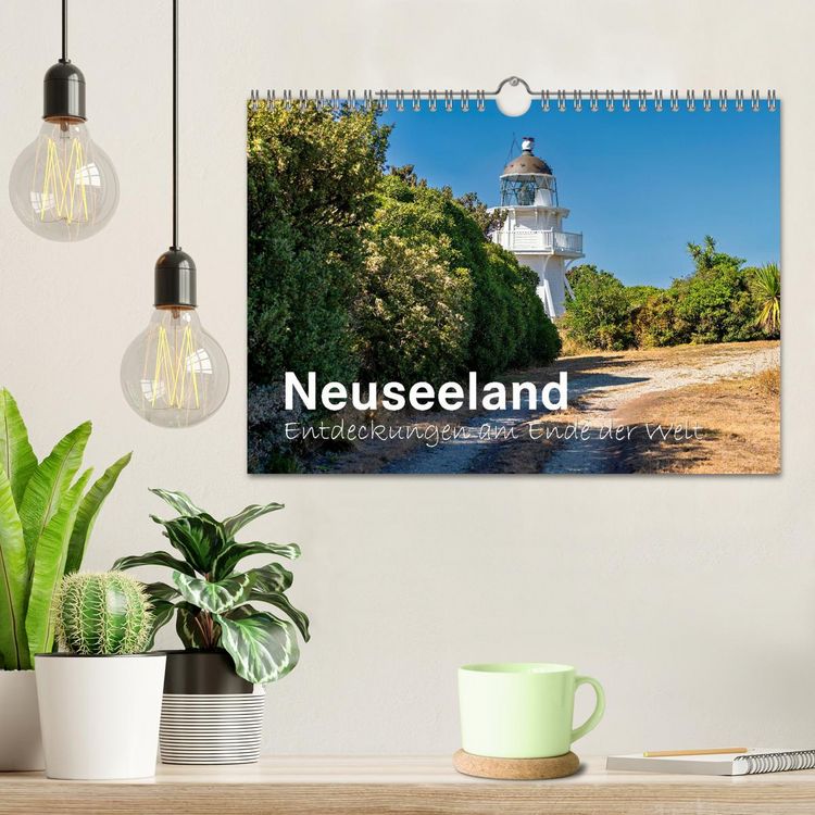 Produktbild: Neuseeland - Entdeckungen am Ende der Welt (Wandkalender 2026 DIN A4 quer), CALVENDO Monatskalender