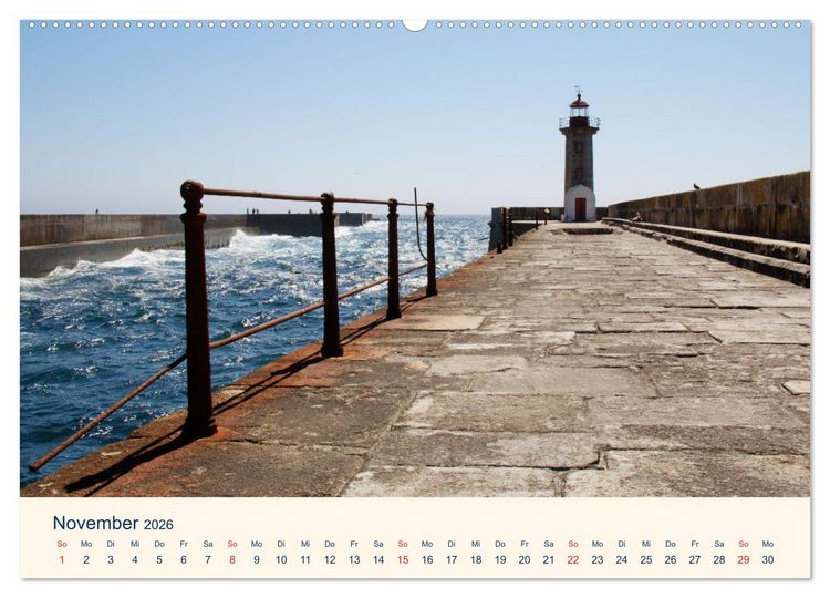 Produktbild: Hola Portugal und Spanien (Wandkalender 2026 DIN A2 quer), CALVENDO Monatskalender