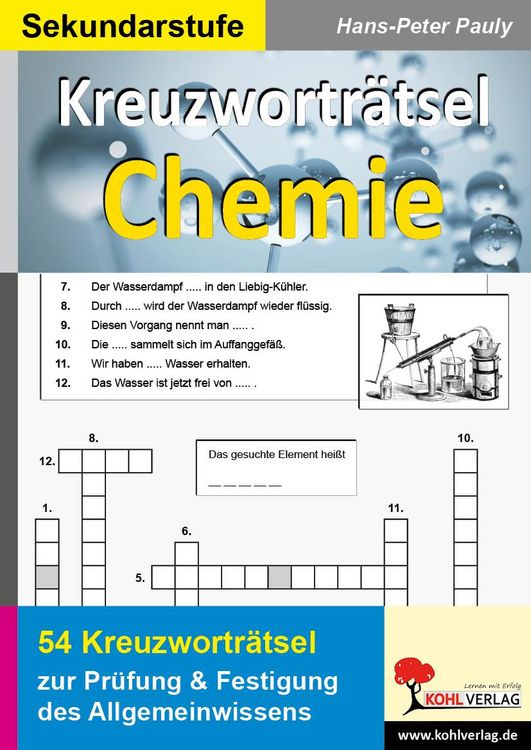 Produktbild: Kreuzwortr&auml;tsel Chemie