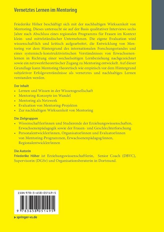 Produktbild: Vernetztes Lernen im Mentoring