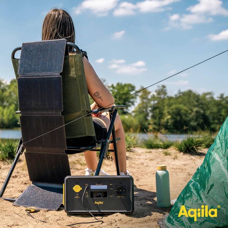 Produktbild: Aqiila P56 AQSCP56SUN017 Solar-Ladeger&auml;t 56W