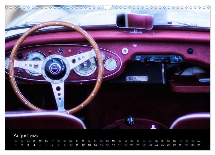Produktbild: CLASSIC COCKPITS - Funktionale Kunstwerke aus einer anderen Zeit (Wandkalender 2026 DIN A3 quer), CALVENDO Monatskalender