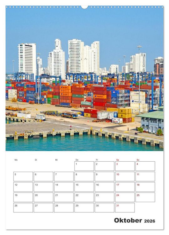 Produktbild: Reise durch Mittelamerika - Urlaubsplaner (hochwertiger Premium Wandkalender 2026 DIN A2 hoch), Kunstdruck in Hochglanz