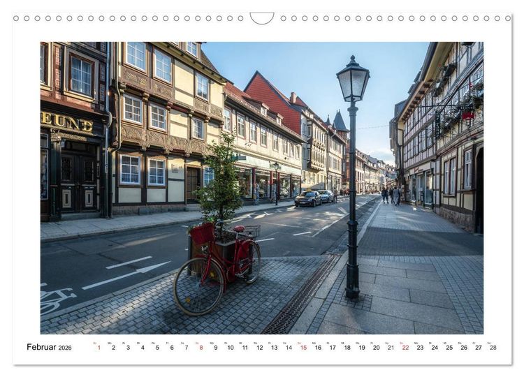 Produktbild: Wernigerode - Die Fachwerkstadt im Harz (Wandkalender 2026 DIN A3 quer), CALVENDO Monatskalender
