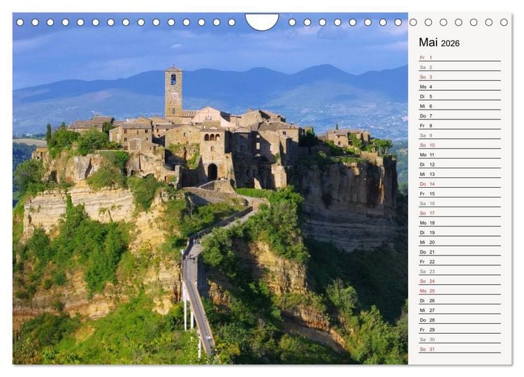 Produktbild: Italia (Wandkalender 2026 DIN A4 quer), CALVENDO Monatskalender