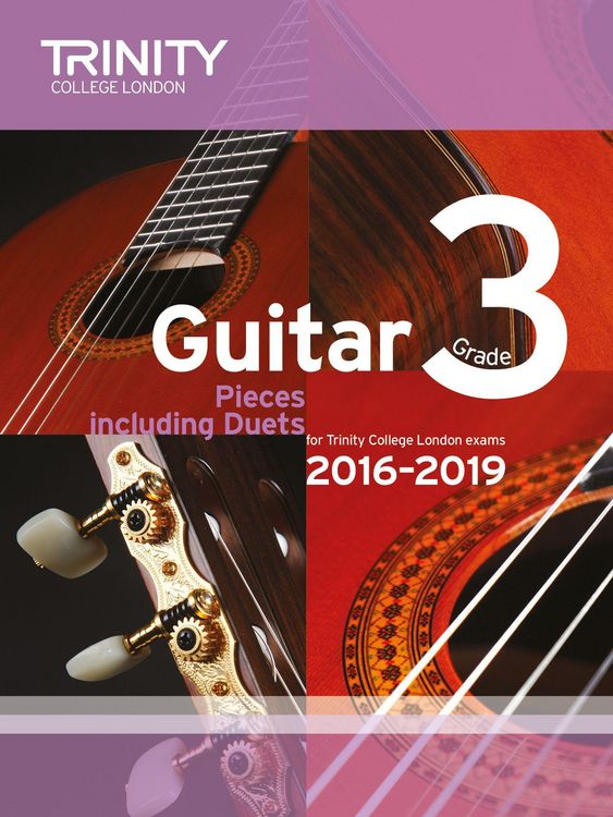 Produktbild: Trinity College London: Guitar Exam Pieces Grade 3 2016-2019
