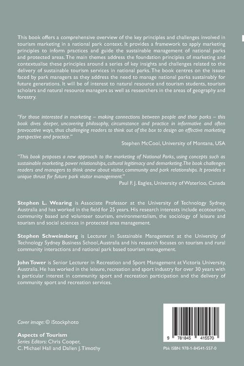 Produktbild: Marketing National Parks for Sustainable Tourism