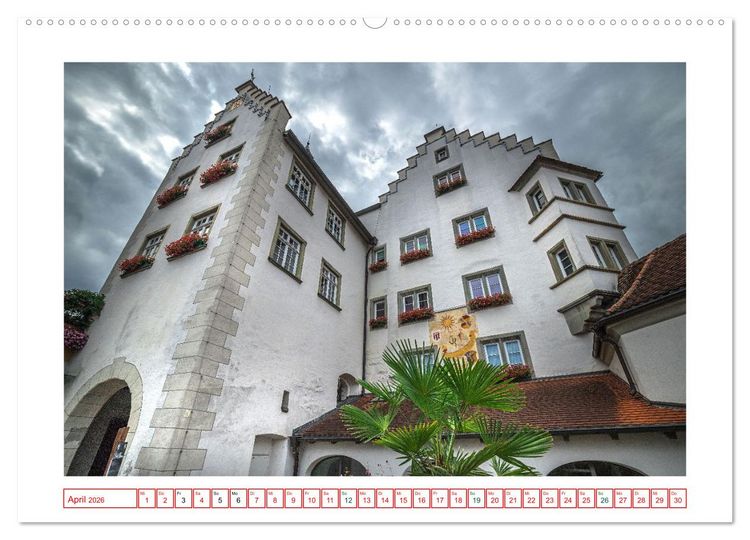 Produktbild: Tettnang - Bilder einer Stadt (Wandkalender 2026 DIN A2 quer), CALVENDO Monatskalender