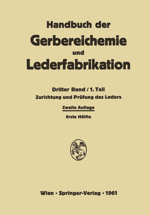 Produktbild: Zurichtung und Pr&uuml;fung des Leders