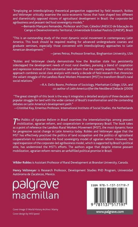 Produktbild: The Politics of Agrarian Reform in Brazil