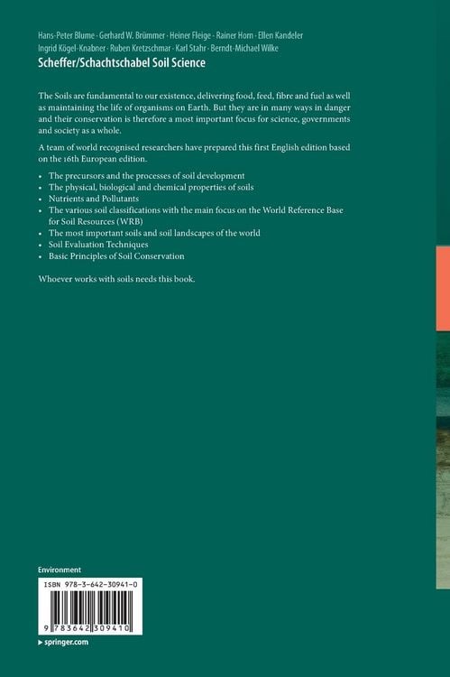 Produktbild: Scheffer/Schachtschabel Soil Science