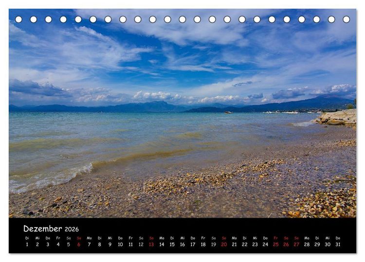 Produktbild: Lazise und Umgebung (Tischkalender 2026 DIN A5 quer), CALVENDO Monatskalender