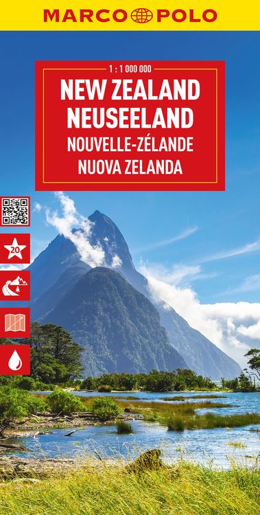 Produktbild: MARCO POLO Reisekarte Neuseeland 1:1 Mio.