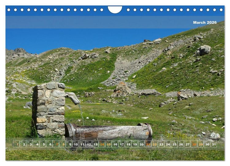 Produktbild: Natural landscape of France (Wall Calendar 2026 DIN A4 landscape), CALVENDO 12 Month Wall Calendar