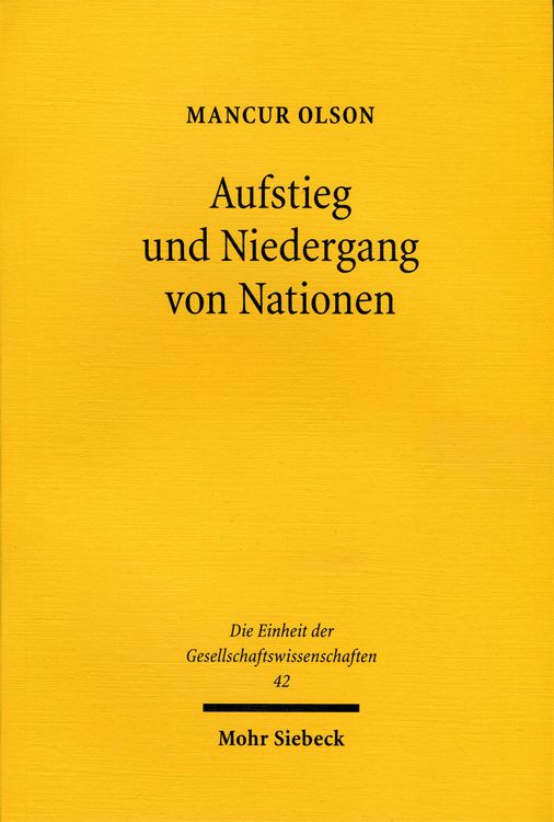Produktbild: Aufstieg und Niedergang von Nationen