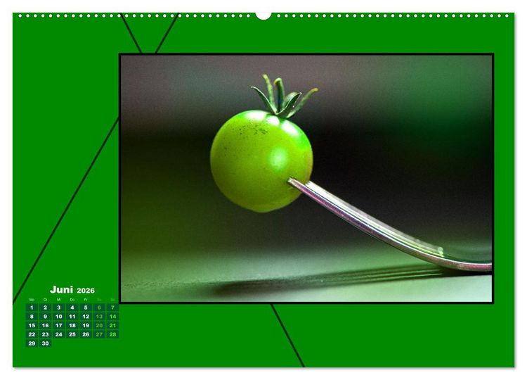 Produktbild: Heilende Farbe Gr&uuml;n (Wandkalender 2026 DIN A2 quer), CALVENDO Monatskalender