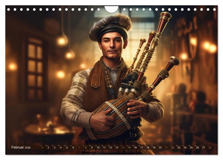 Produktbild: Musizieren einmal anders (Wandkalender 2026 DIN A4 quer), CALVENDO Monatskalender