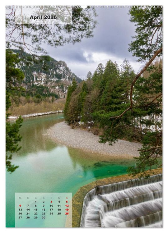 Produktbild: Alpine Jahreszeiten: Ein Jahr in den Bergen (hochwertiger Premium Wandkalender 2026 DIN A2 hoch), Kunstdruck in Hochglanz
