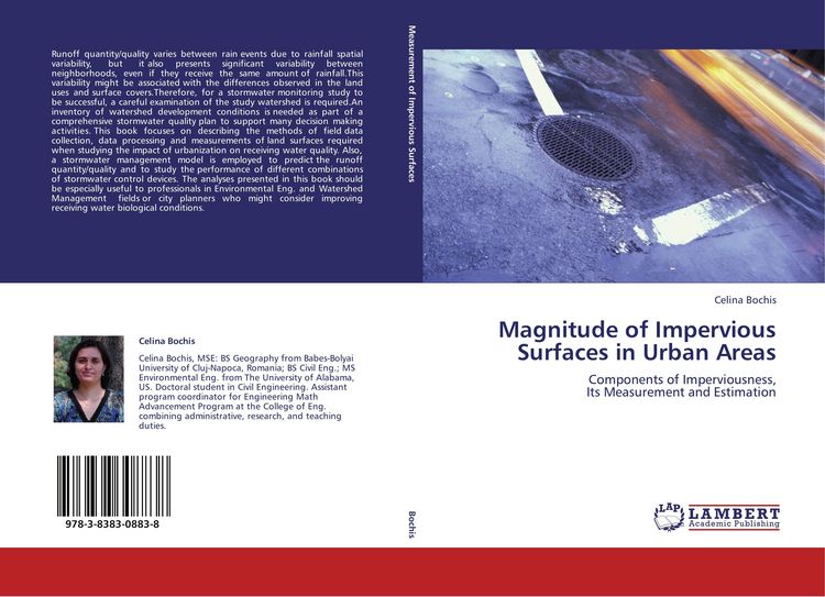 Produktbild: Magnitude of Impervious Surfaces in Urban Areas