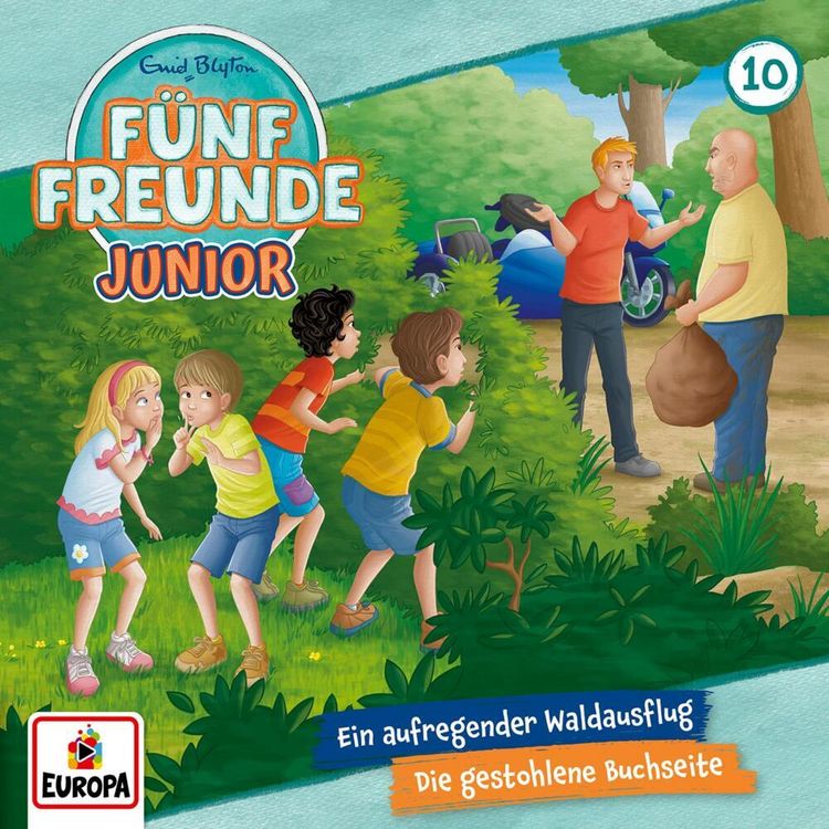 Produktbild: Fünf Freunde Junior 10: Ein aufregender Waldausflug / Die gestohlene Buchseite