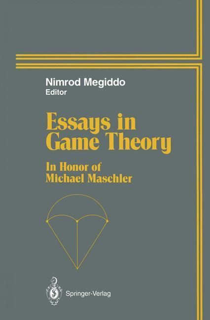 Produktbild: Essays in Game Theory