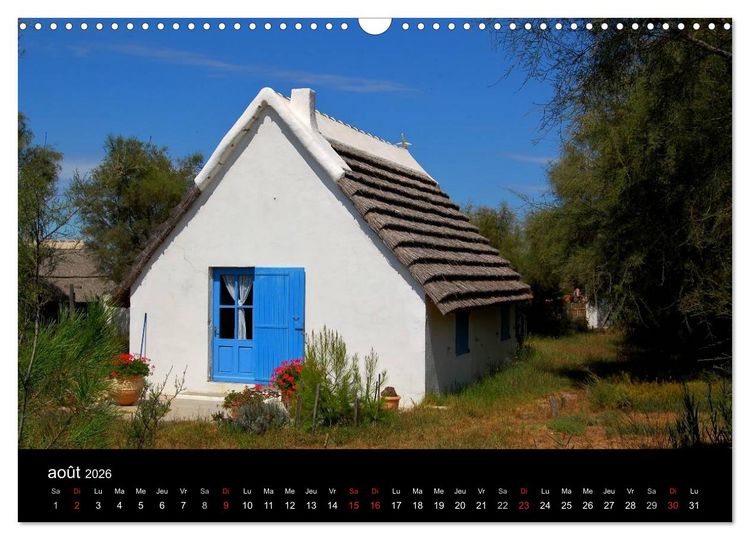 Produktbild: Camargue Entre mer et nature (Calendrier mural 2026 DIN A3 vertical), CALVENDO calendrier mensuel