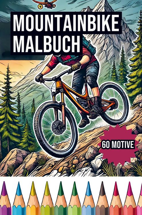 Produktbild: Mountainbike Malbuch