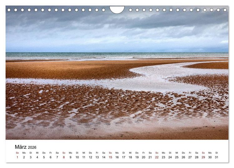 Produktbild: Normandie - Land am Meer (Wandkalender 2026 DIN A4 quer), CALVENDO Monatskalender